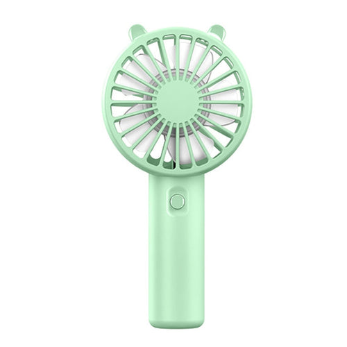 Mini USB Handheld Fan Rechargeable Portable Desktop Phone Holder(Green) | Bowlift