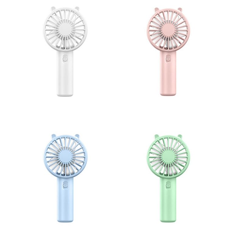Mini USB Handheld Fan Rechargeable Portable Desktop Phone Holder(Pink) | Bowlift