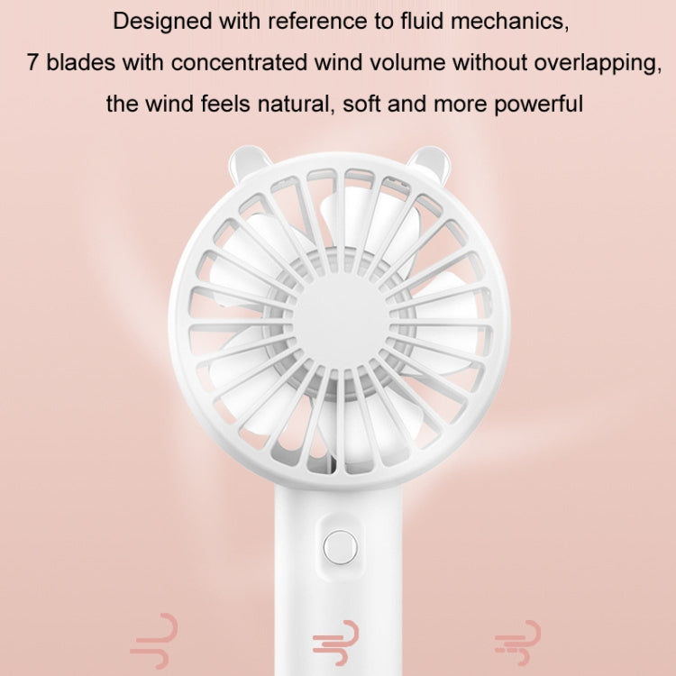 Mini USB Handheld Fan Rechargeable Portable Desktop Phone Holder(Green) | Bowlift