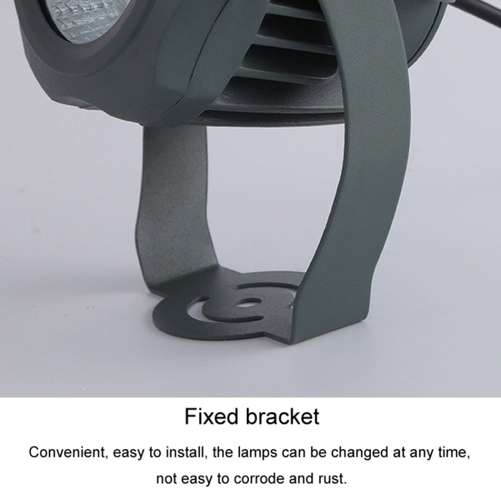 BowLift | LED floodlight COB outdoor waterproof spotlight billboard lights garden lamp, Color: 30W 7 colors