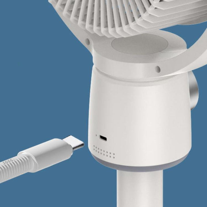 Air Circulation Fan Turbo Light Convection Standing Fan Remote Control Timer Floor Fan, Style: USB Plug | Bowlift