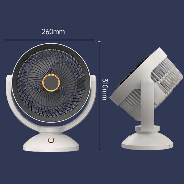 USB Air Circulation Fan Office Desktop Small Fan, Style: Rechargeable | Bowlift
