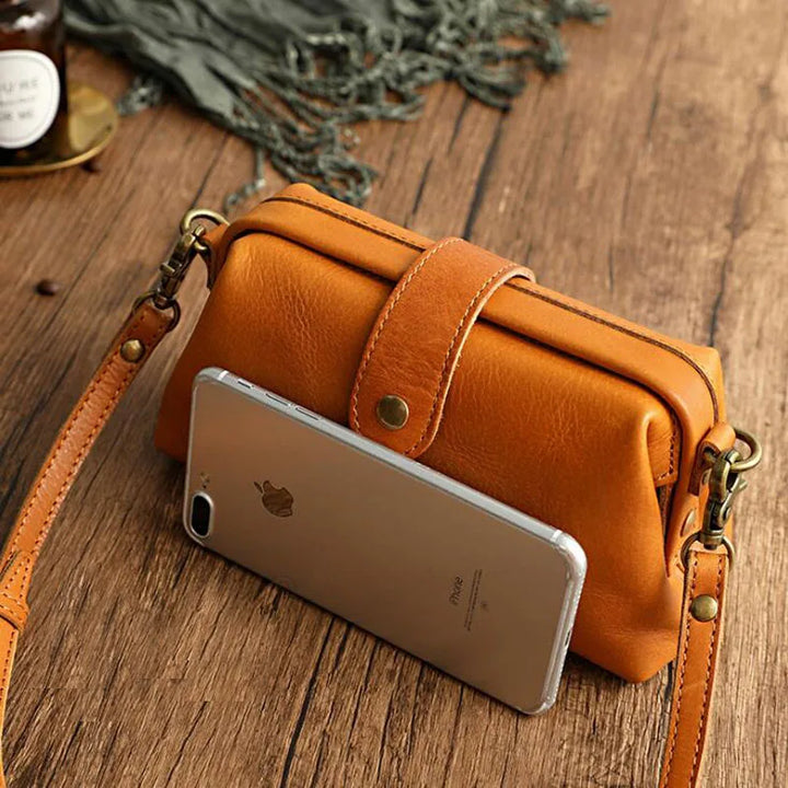 Norvella Shoulder Bag of Structured Imitation Leather for Women | Bowlift