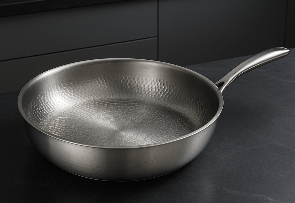 BowLift | PREMIUM PAN - High-quality titanium pan without coating for all hob types