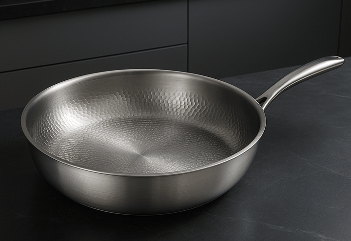 BowLift | PREMIUM PAN - High-quality titanium pan without coating for all hob types