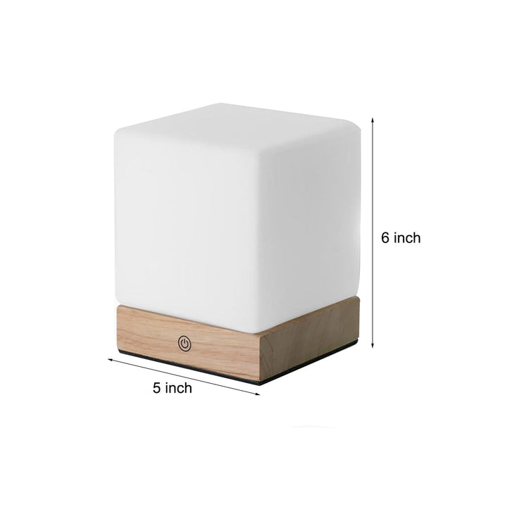 BowLift | GlowCube Wireless LED Table Lamp – Modern and Energy Efficient