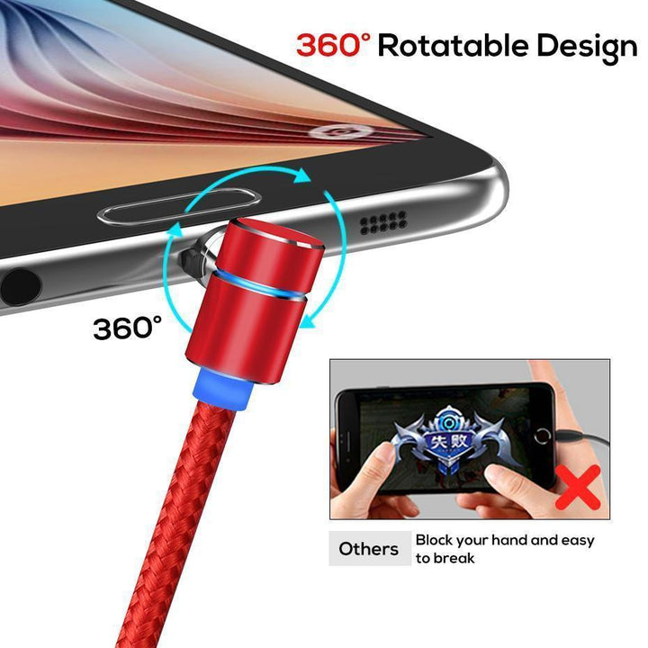 BowLift | 360 Rotating Magnetic Charging Cable