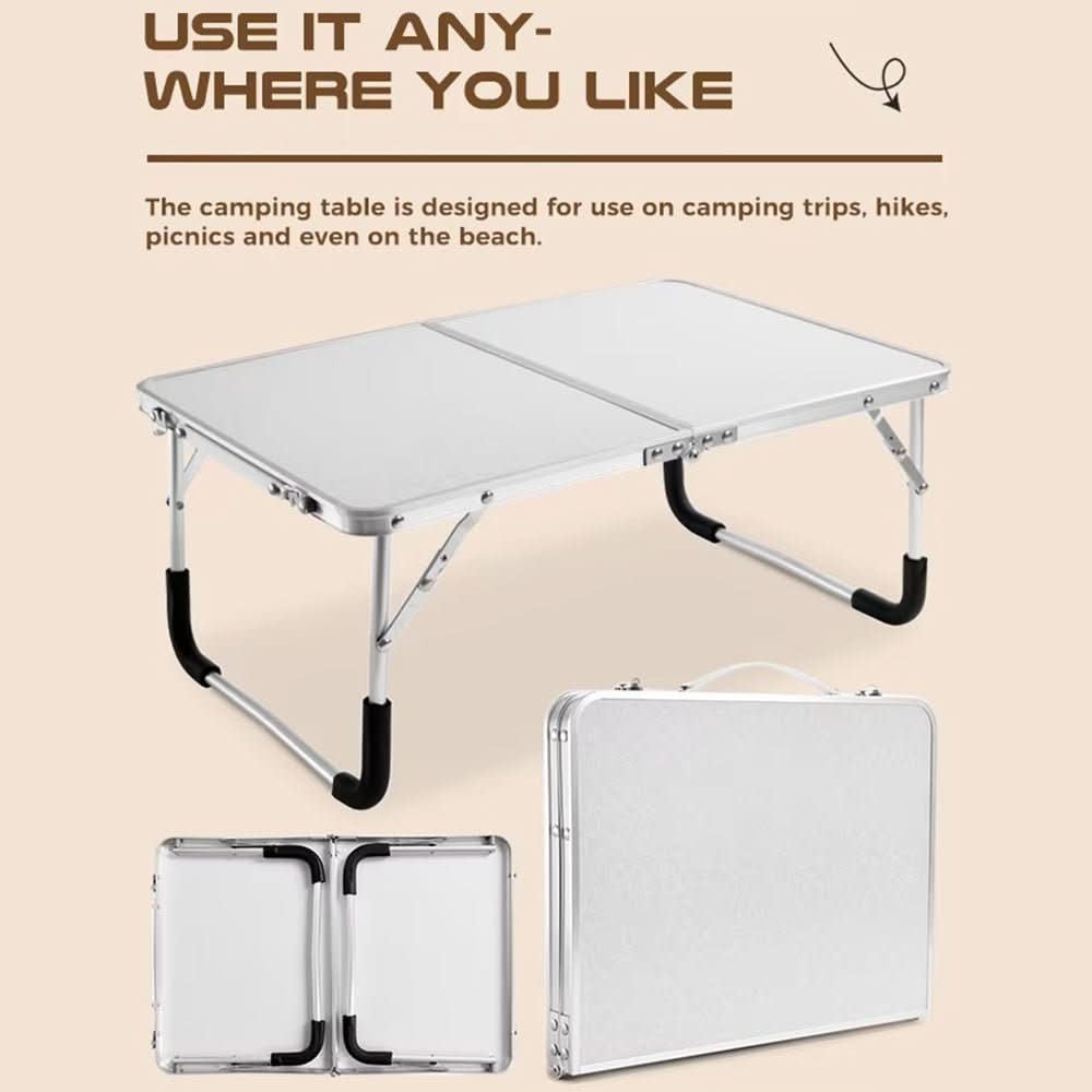 BowLift | Folding Outdoor Table in Suitcase Format for Camping & Balcony