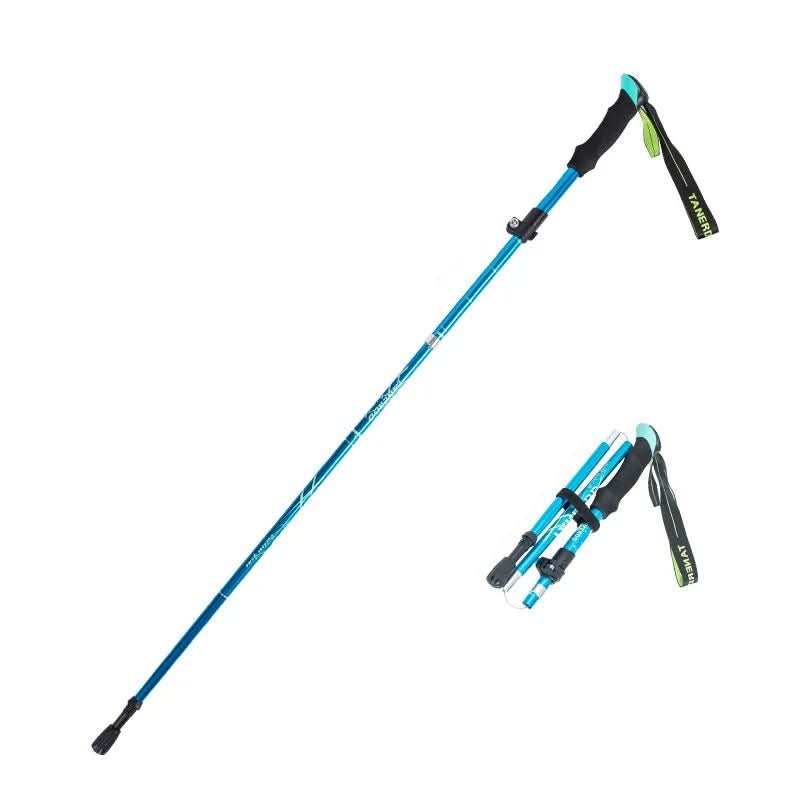 BowLift | Ultralight 5-piece telescopic trekking poles for mountain and hiking tours