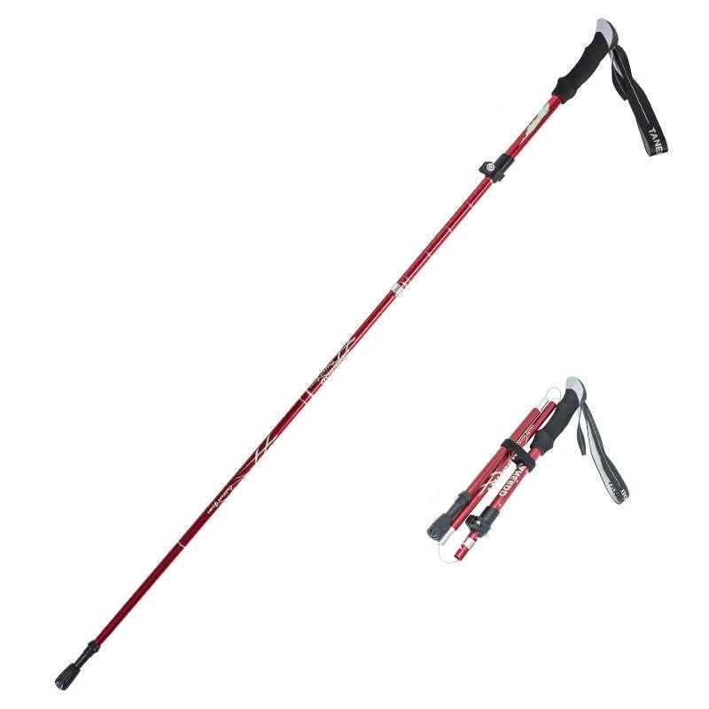 BowLift | Ultralight 5-piece telescopic trekking poles for mountain and hiking tours