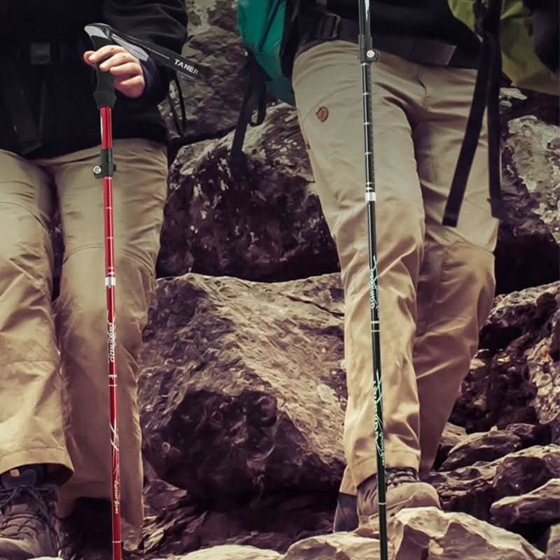 BowLift | Ultralight Telescoping Trekking Poles for Secure Grip While Hiking