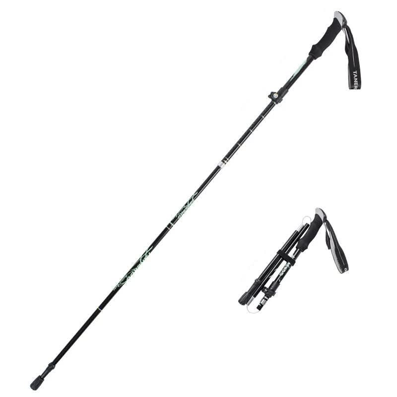 BowLift | Ultralight 5-piece telescopic trekking poles for mountain and hiking tours