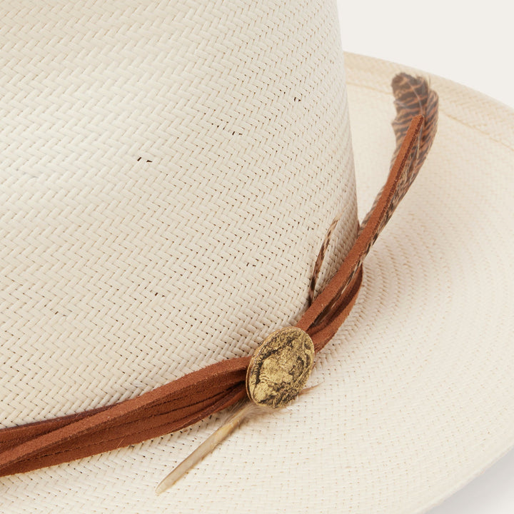 RegalSkyliner Straw Fedora | Bowlift