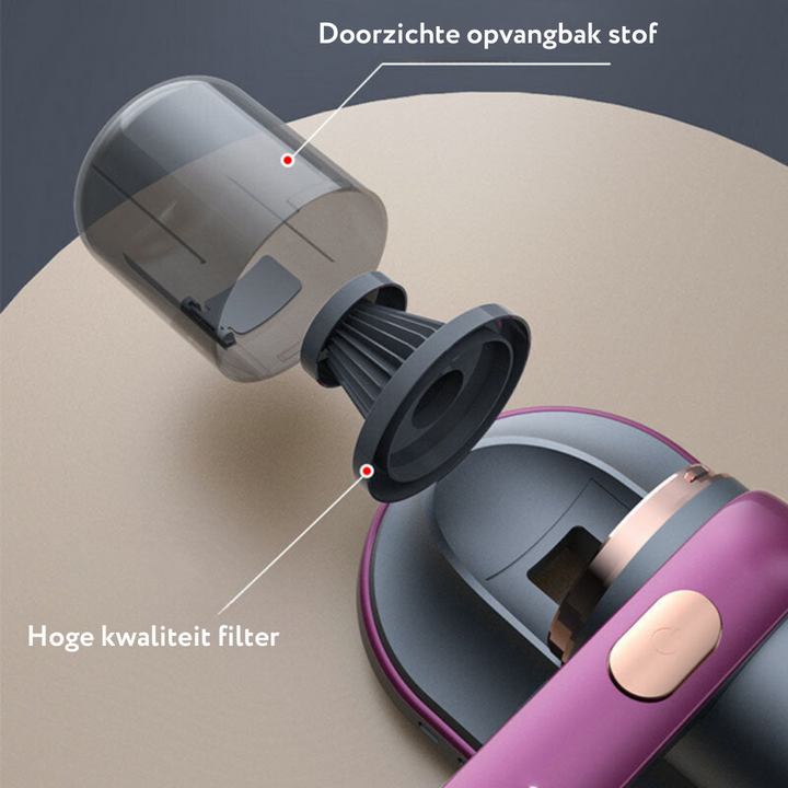 DustAway powerful UV vacuum cleaner for a dust-free home Bowlift