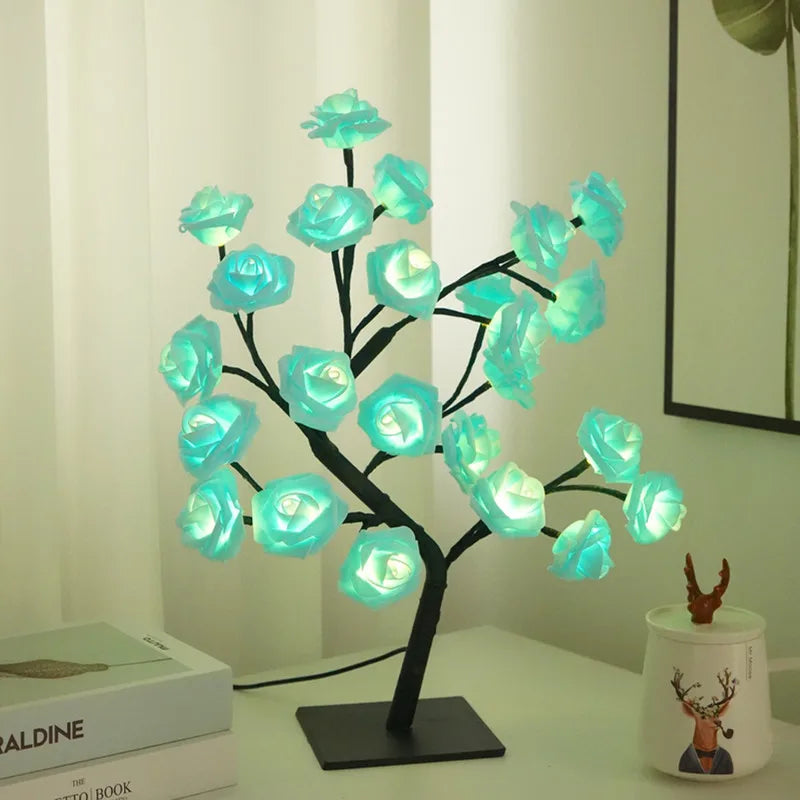 BowLift | Romantic Rose Table Lamp - Warm Light & Elegance