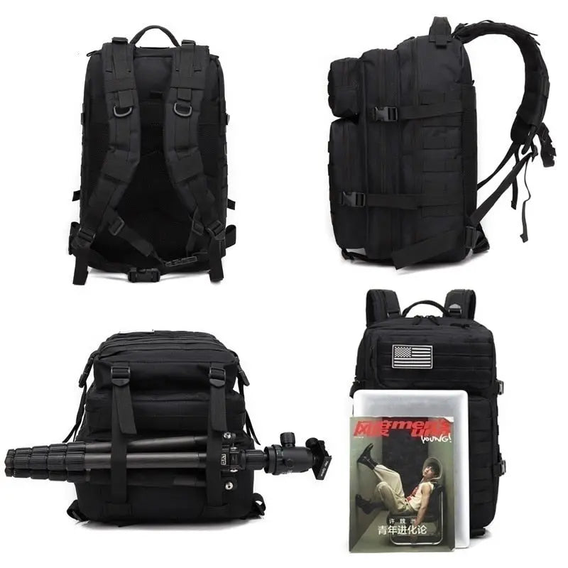 50-Liter-Tactical Backpack for Outdoor and Travel | Bowlift