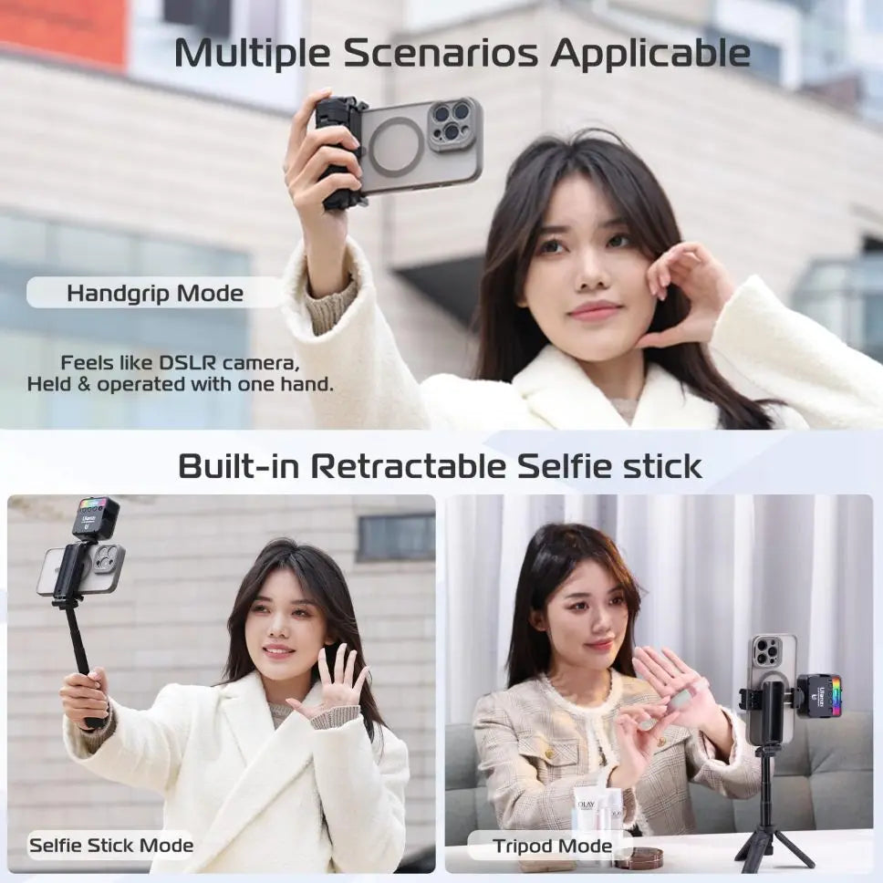 BowLift | Bag tripod with retractable handle and remote control