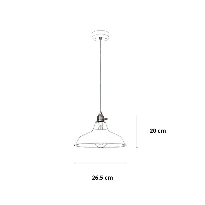 BowLift | Colored Retro Pendant Lamp