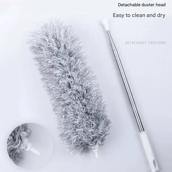 BowLift | Telescopic Microfiber Dust Cloth – Washable & with Electrostatic Effect