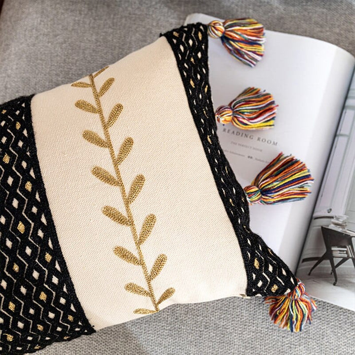 Textured Tassel Pillowcase Bowlift
