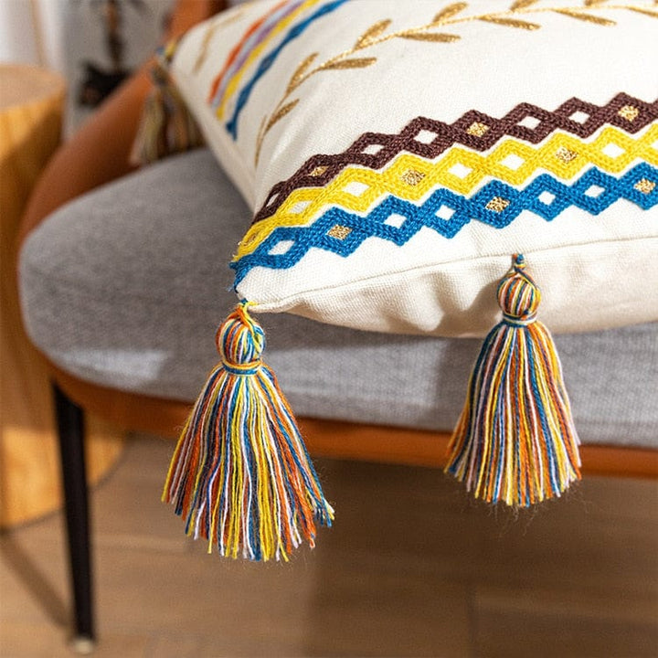 Textured Tassel Pillowcase Bowlift