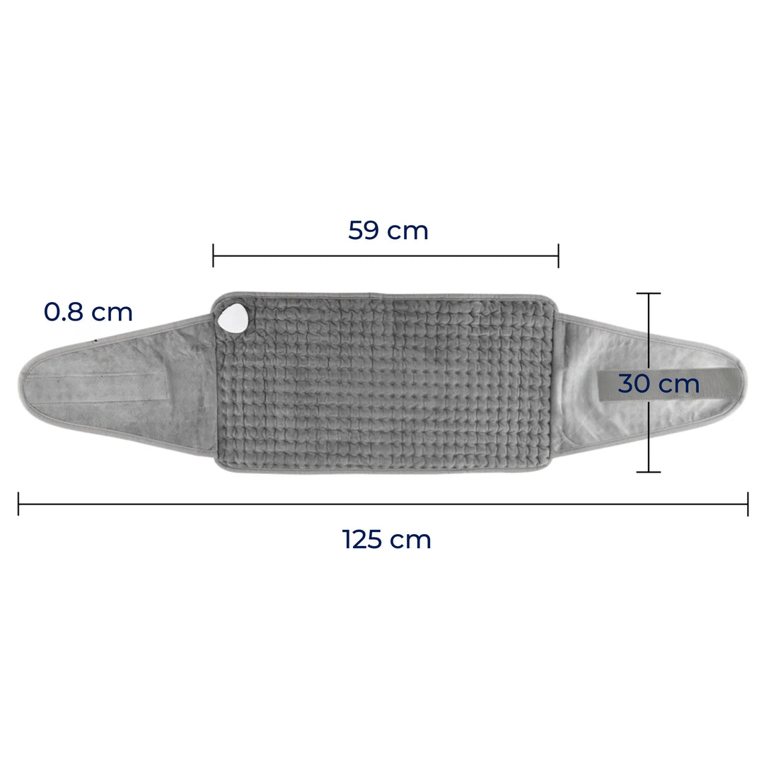 BowLift | Portable Heated Pads Pad for Back Pain, Muscle and Joint Pain Relief – Adjustable Heat for Cramps and Stress