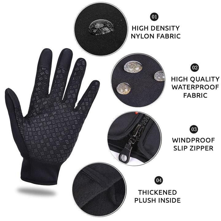 BowLift | Heat Retaining Thermal Warming Gloves for Cycling, Skiing & Outdoor Sports