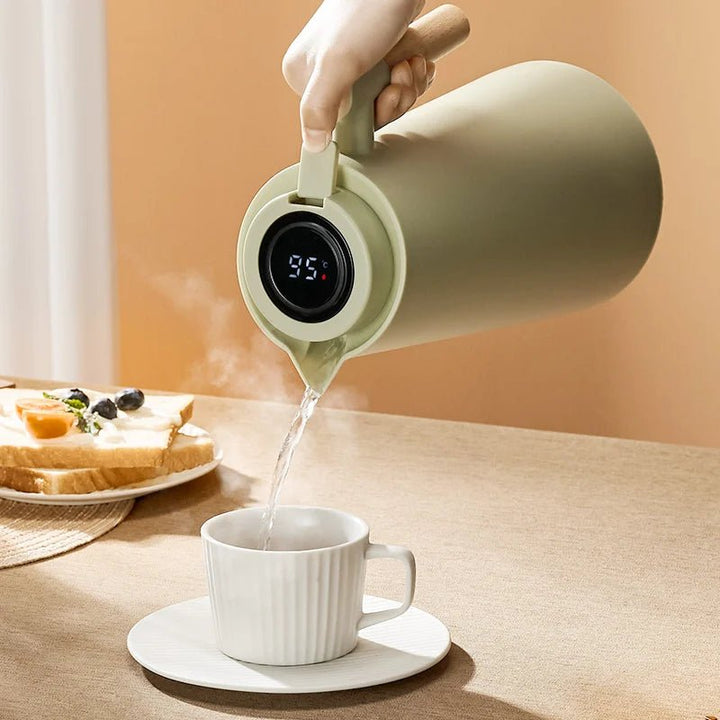 Thermal pitcher with temperature display 1 L | Bowlift
