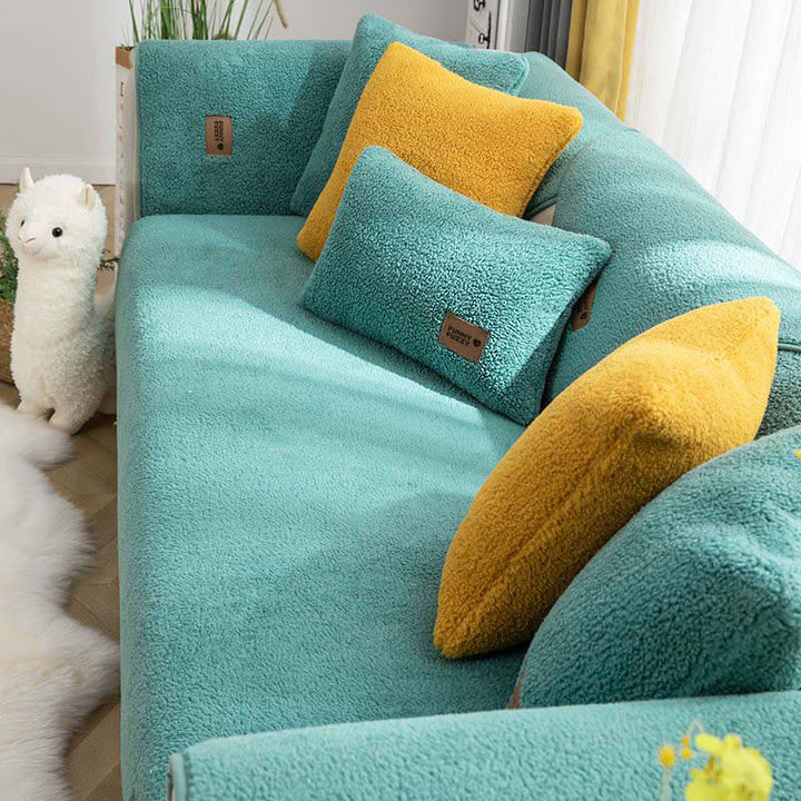 BowLift | Sofa cover fleece waterproof non-slip washable