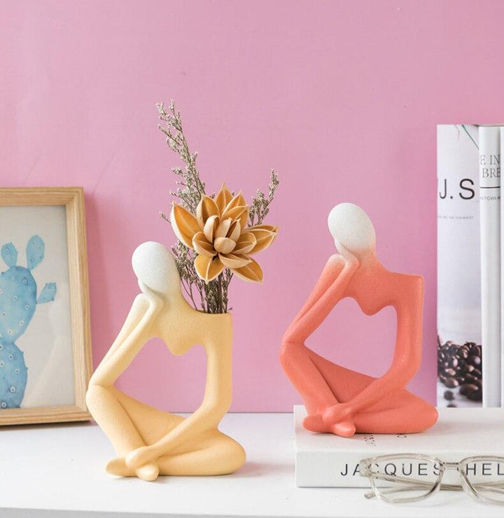 Thinking Man Art Vases Bowlift