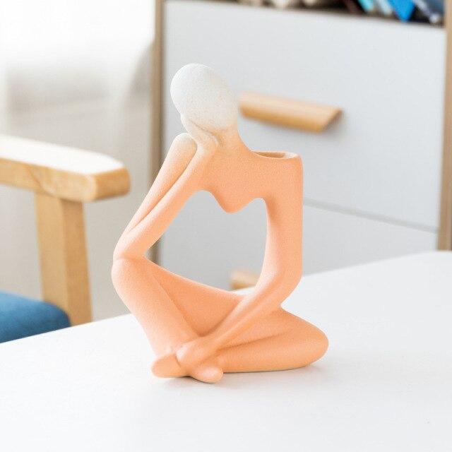 Thinking Man Art Vases Bowlift
