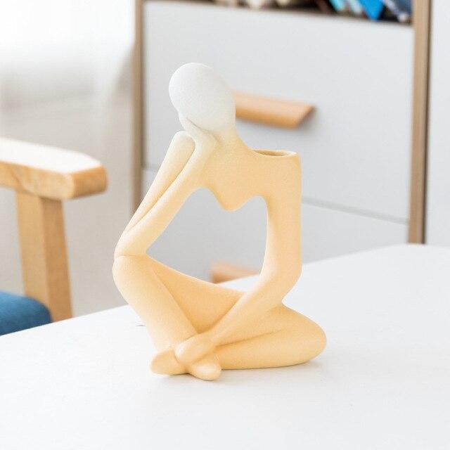 Thinking Man Art Vases Bowlift
