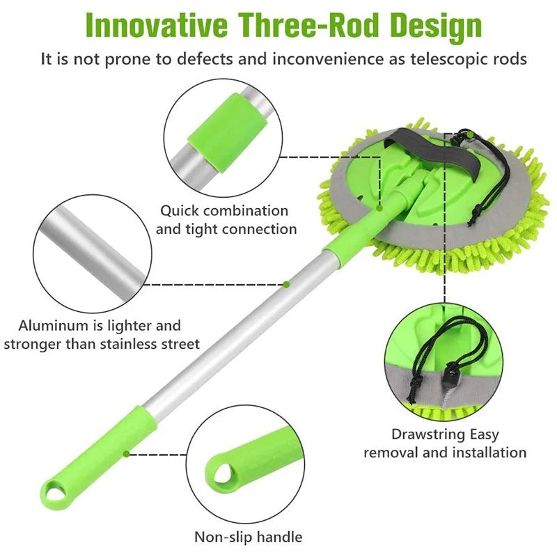 BowLift | 360° rotatable adjustable cleaning mop
