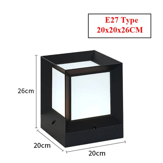 Outdoor Standalone Lamp for Gates and Driveways - Modern Lighting with LED | Bowlift