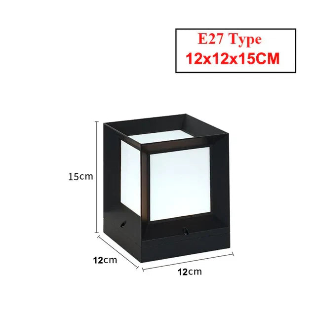 Outdoor Standalone Lamp for Gates and Driveways - Modern Lighting with LED | Bowlift
