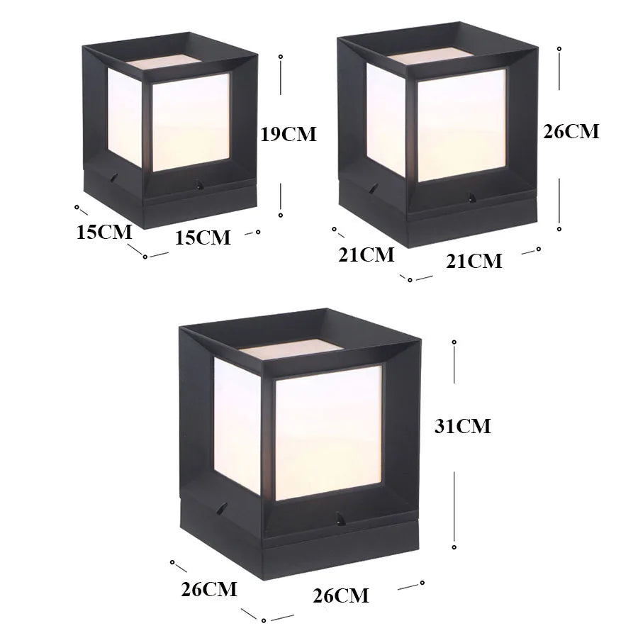 BowLift | GlowSphere - Outdoor Standing Lamp for Gates and Driveways