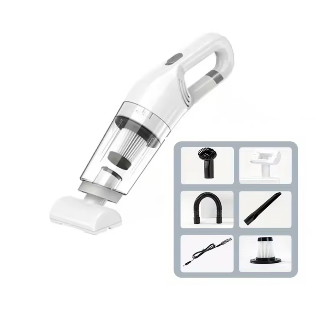 Cordless pet hair vacuum cleaner with HEPA & 4 attachments Bowlift