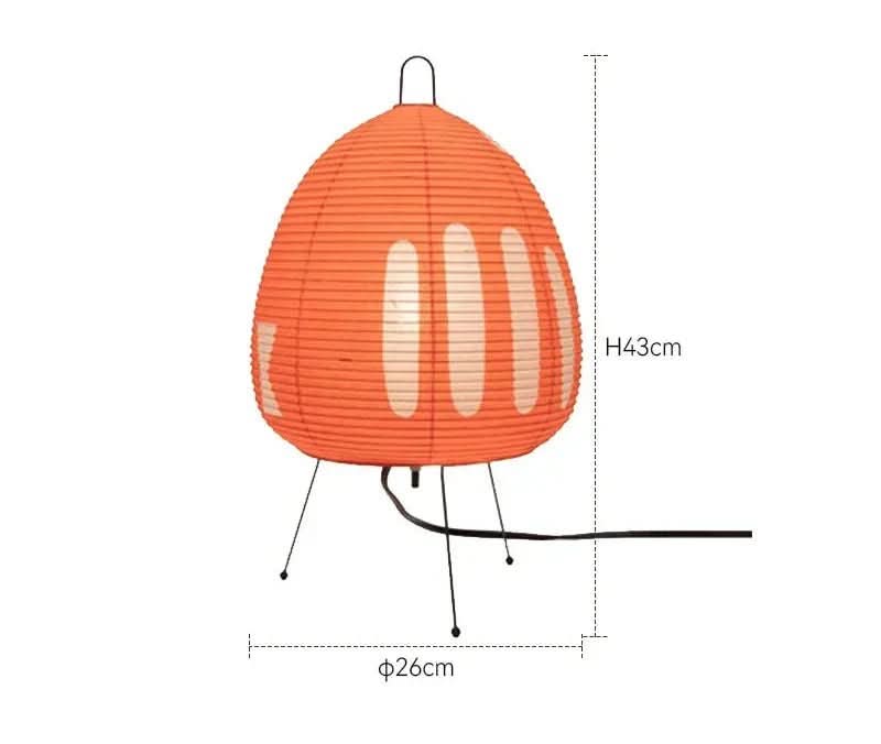 BowLift | Elegant table lamp made of rice paper in Japanese design