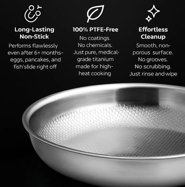 BowLift | Titan Pan – Non-stick coating without harmful substances