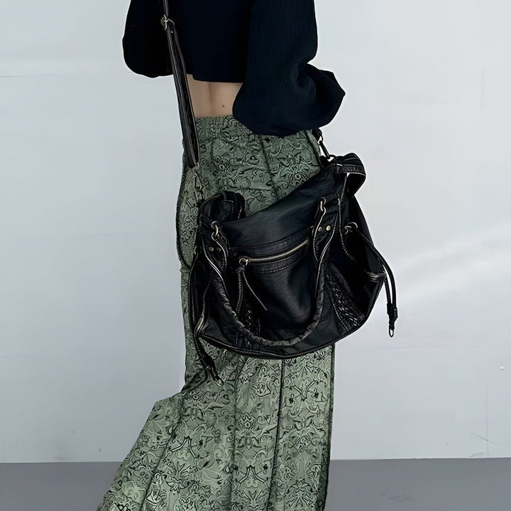 Shoulder bag made of genuine leather – High quality and elegant | Perfect for everyday & office | Bowlift