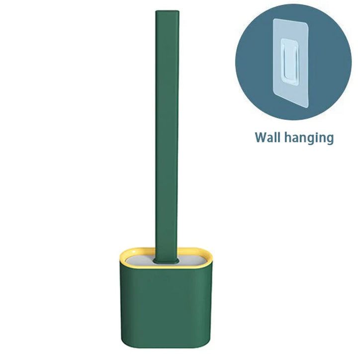FLEXIBLE SILICONE BRUSH For TOILET CLEANING Bowlift