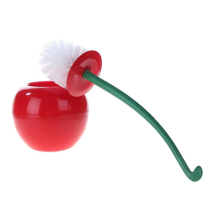 Cherry Brush – Creative Toilet Brush with Style Bowlift