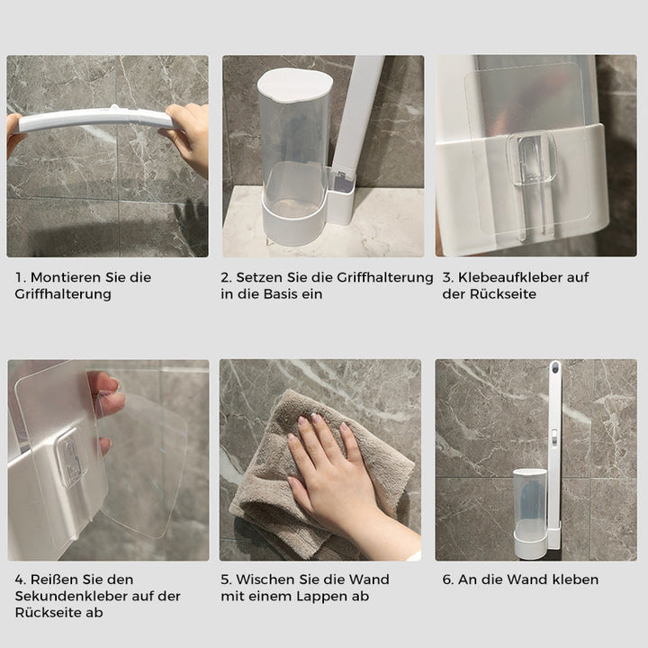 HygiBrush Disposable Toilet Brush with Replaceable Sponge Heads | Bowlift