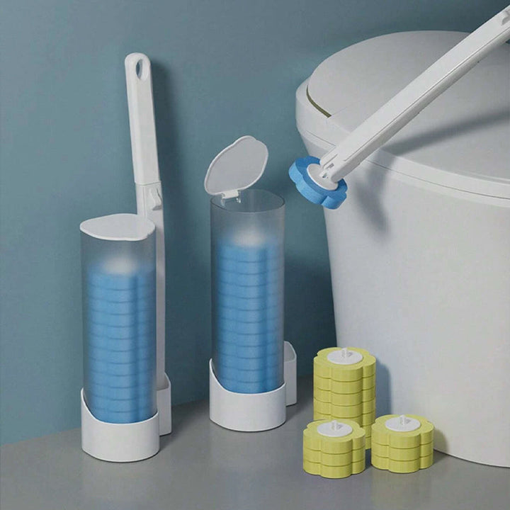 HygiBrush Disposable Toilet Brush with Replaceable Sponge Heads | Bowlift