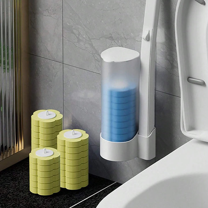 HygiBrush Disposable Toilet Brush with Replaceable Sponge Heads | Bowlift