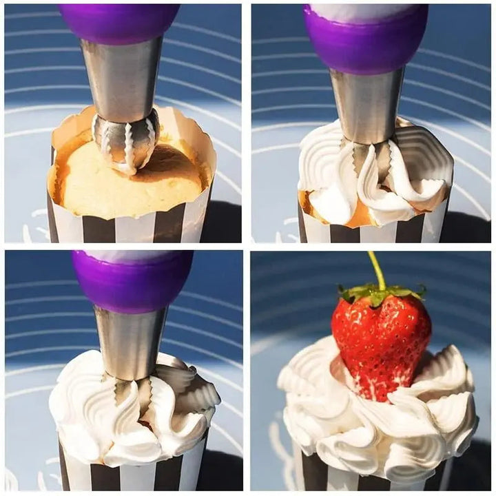 BowLift | Cake Decoration Set made of Stainless Steel – Create Flowers Like a Pro