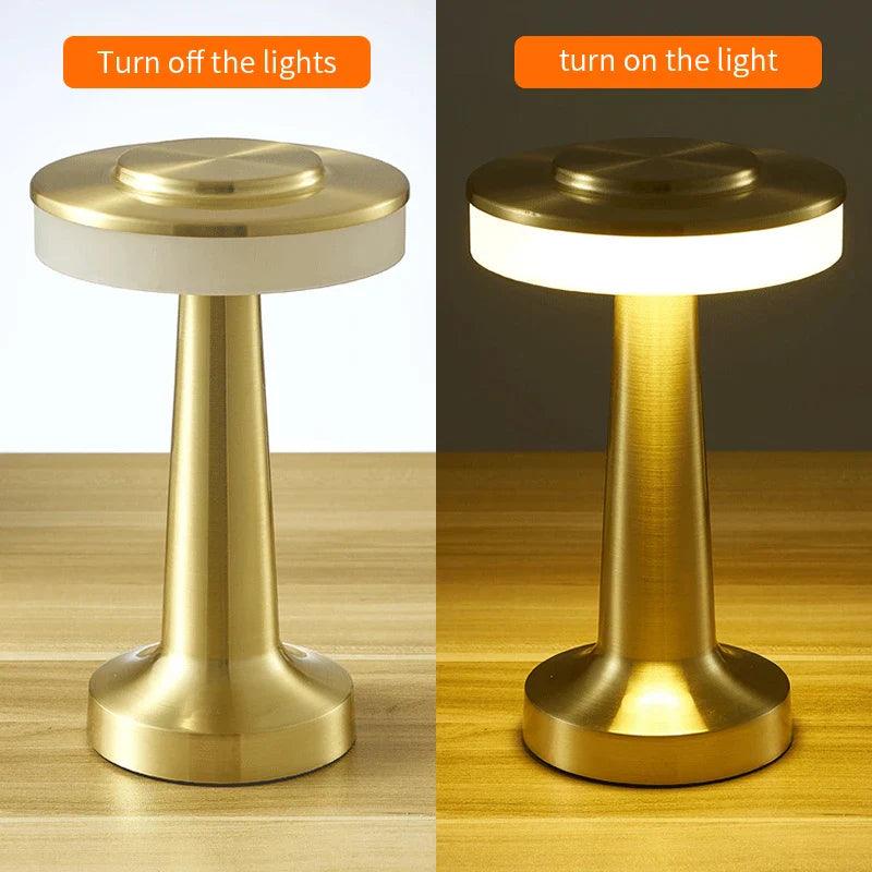 BowLift | AuraMetal - Nordic-Inspired Table Lamp