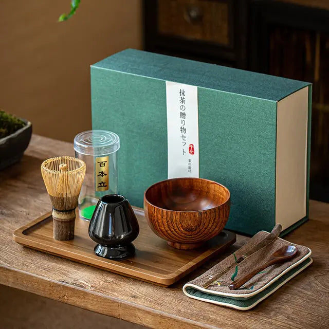 BowLift | Zenmatcha Tea Ceremony Set – Complete Matcha Gift Set with Bamboo Whisk and Bowl