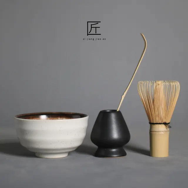 BowLift | Zenmatcha Tea Ceremony Set – Complete Matcha Gift Set with Bamboo Whisk and Bowl