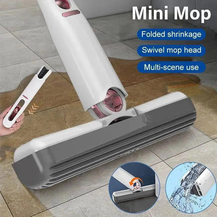 BowLift | Portable Mini Mop – Ideal for Car, Motorhome, Office & Home